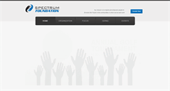 Desktop Screenshot of foundation.sptrm.com
